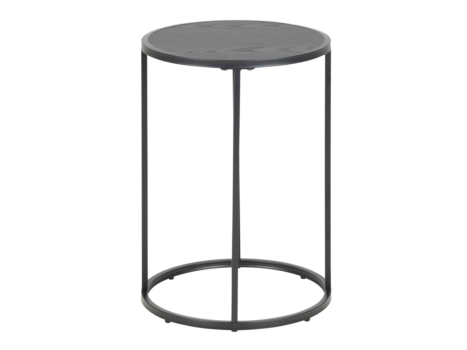 Table d'appoint Norsica Sevferi 118 (Cendre noire + Noir)