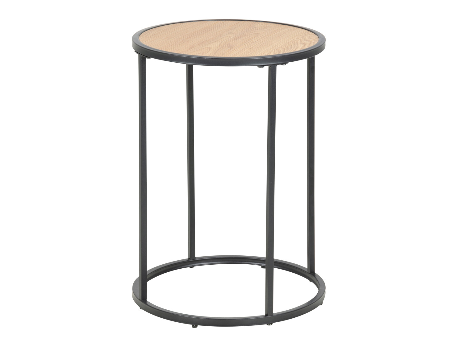 Table d'appoint Norsica Sevferi 118 (Chêne sauvage + Noir)