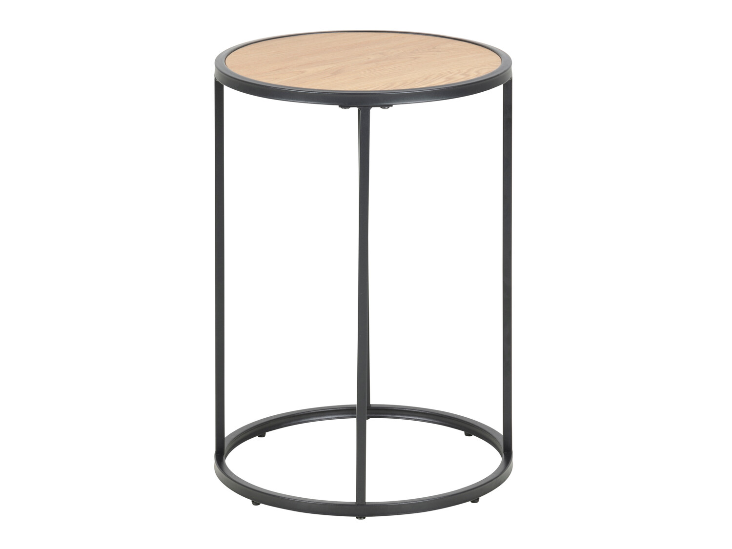 Table d'appoint Norsica Sevferi 118 (Chêne sauvage + Noir)