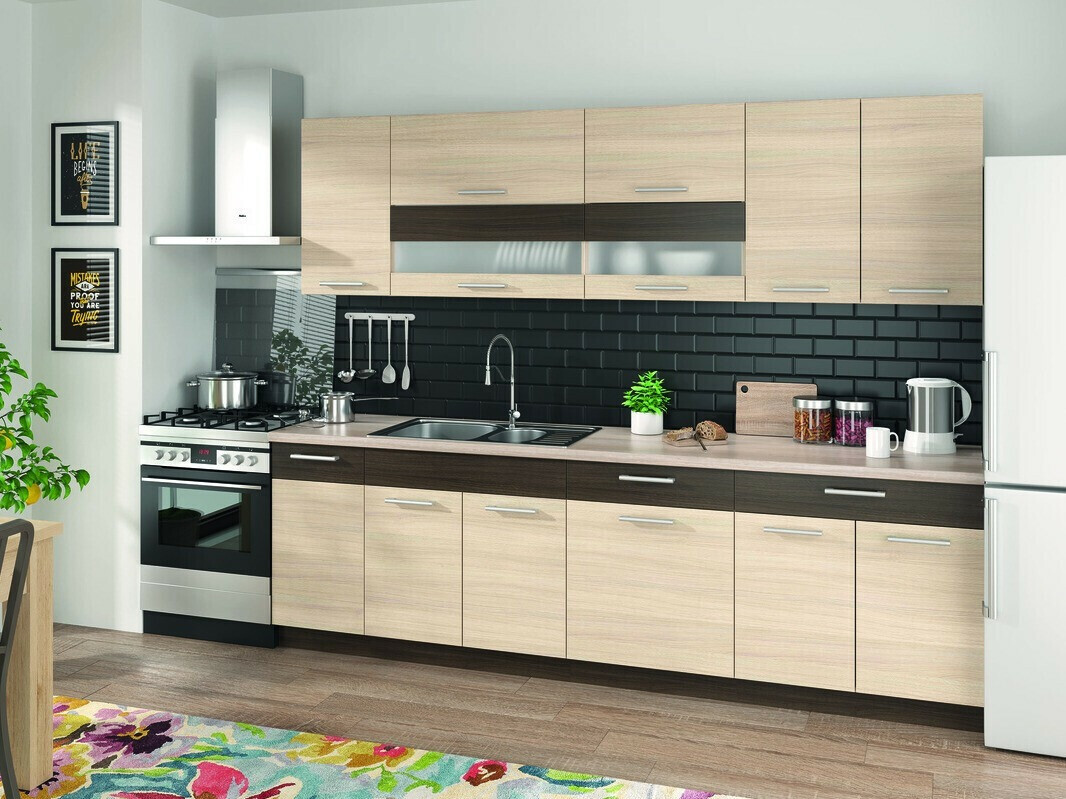 Armoire modulaire avec tiroirs et portes Mode Light 113