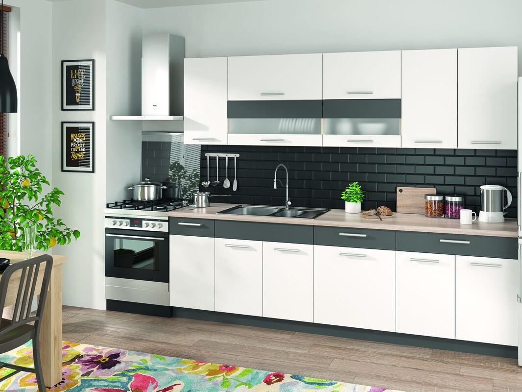 Armoire modulaire avec portes Mode White 119