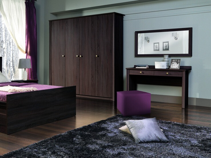 Coiffeuse Elialo 107 (Sonoma chêne foncé)