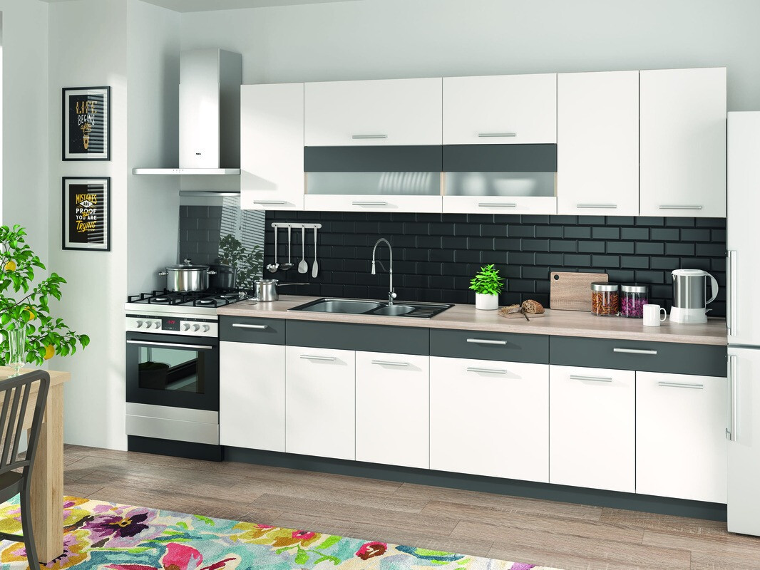 Armoire modulaire avec portes Mode White 123