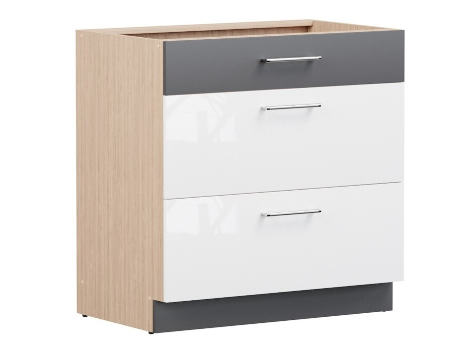 Armoire modulaire avec tiroirs Mode White 124