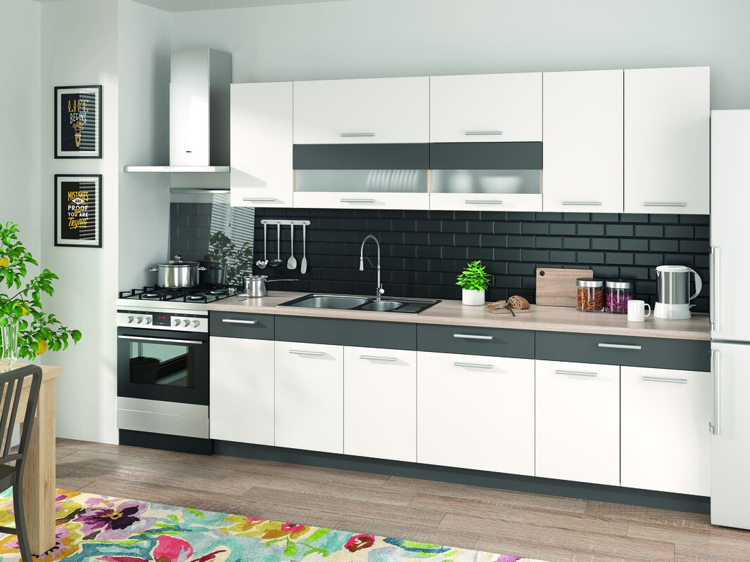 Armoire modulaire avec tiroirs Mode White 124
