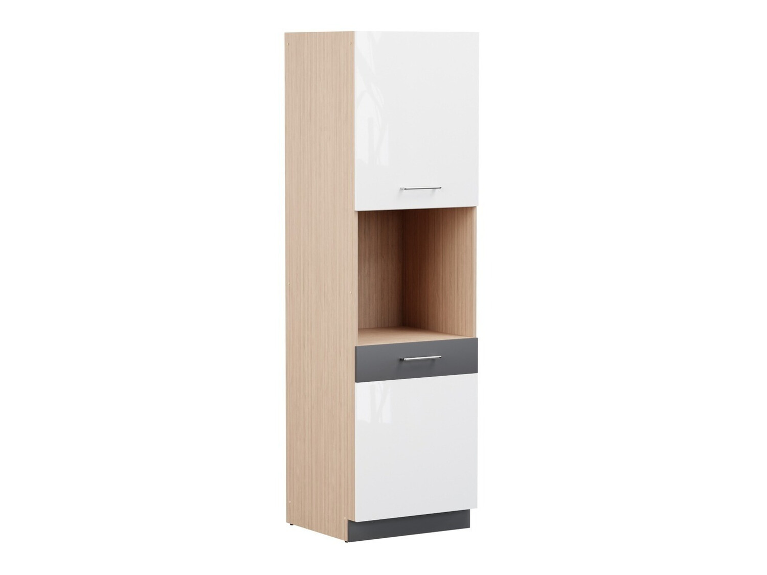 Armoire modulaire pour appareils intégrés Mode White 125