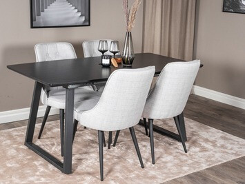 Chaise Dallas 102 (Gris clair)