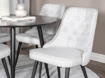 Chaise Dallas 102 (Gris clair)