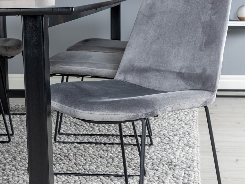 Chaise Dallas 106 (Gris)