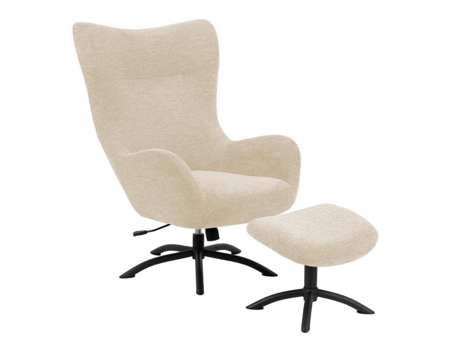 Fauteuil Norsica 490 (Noir + Crème)