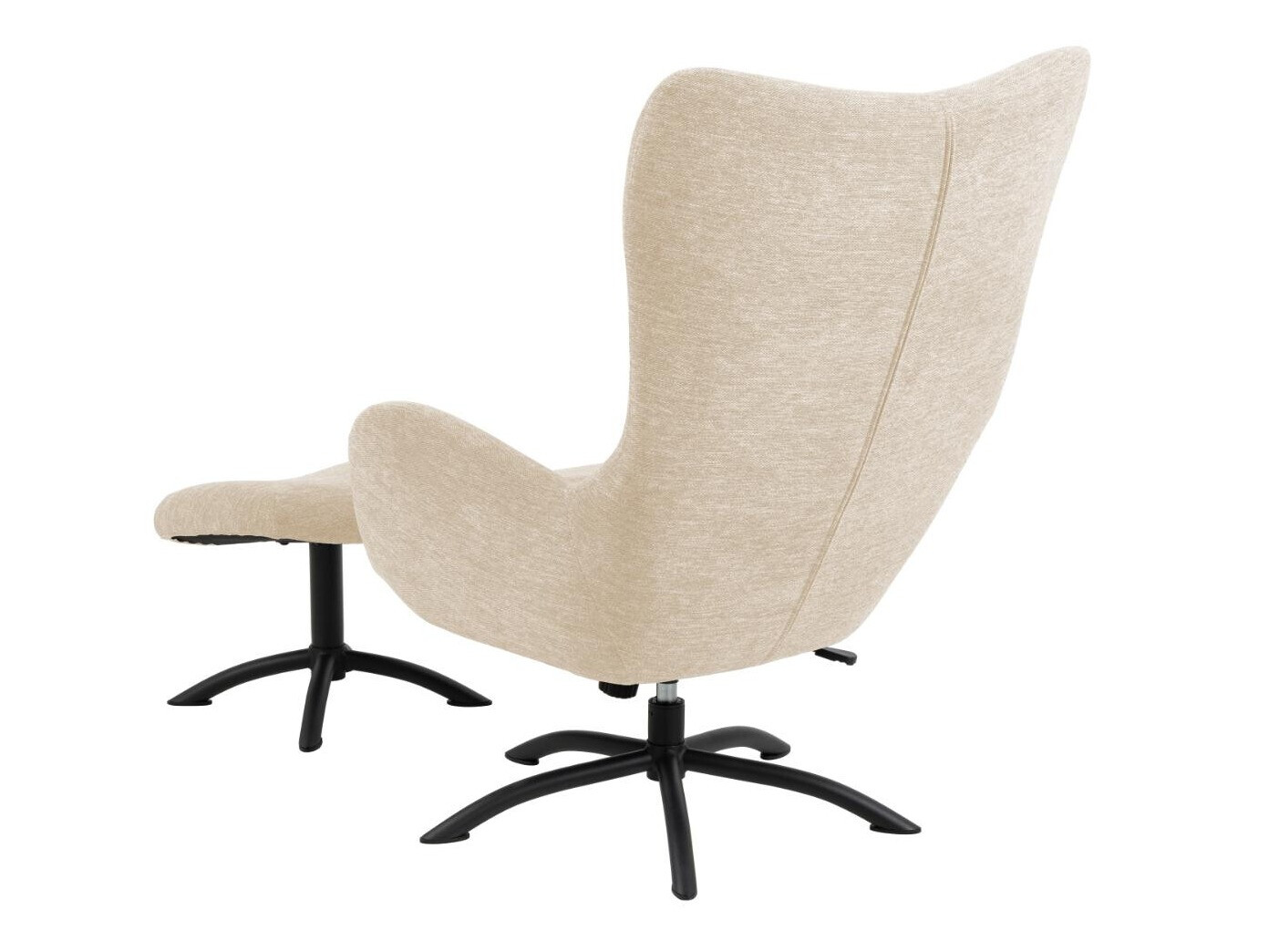Fauteuil Norsica 490 (Noir + Crème)