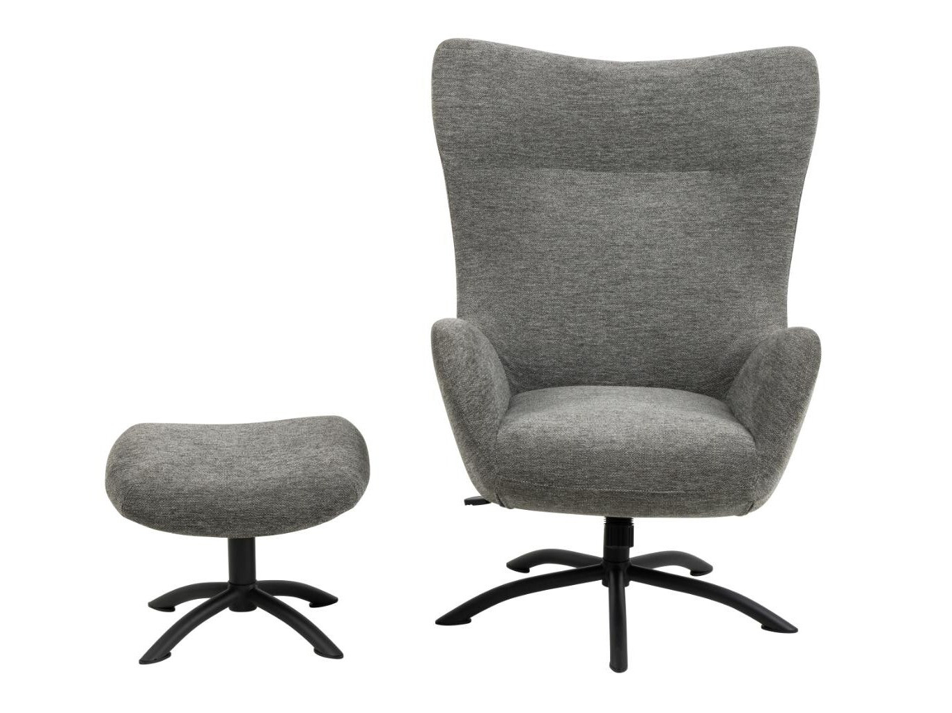 Fauteuil Norsica 490 (Noir + Gris)
