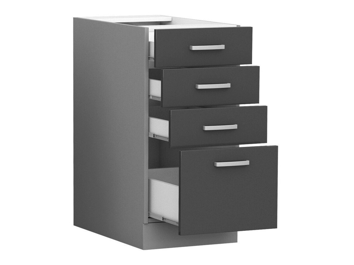 Armoire modulaire avec tiroirs Multi White 122