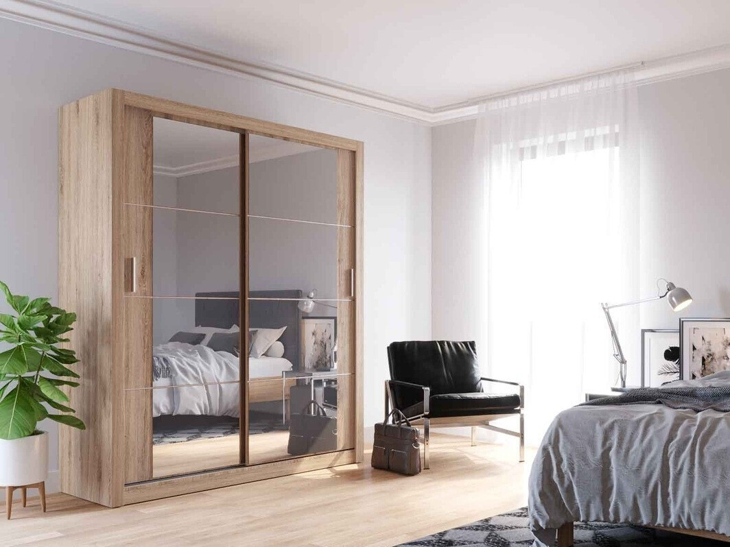 Armoire Fresno 102 (Chêne clair)