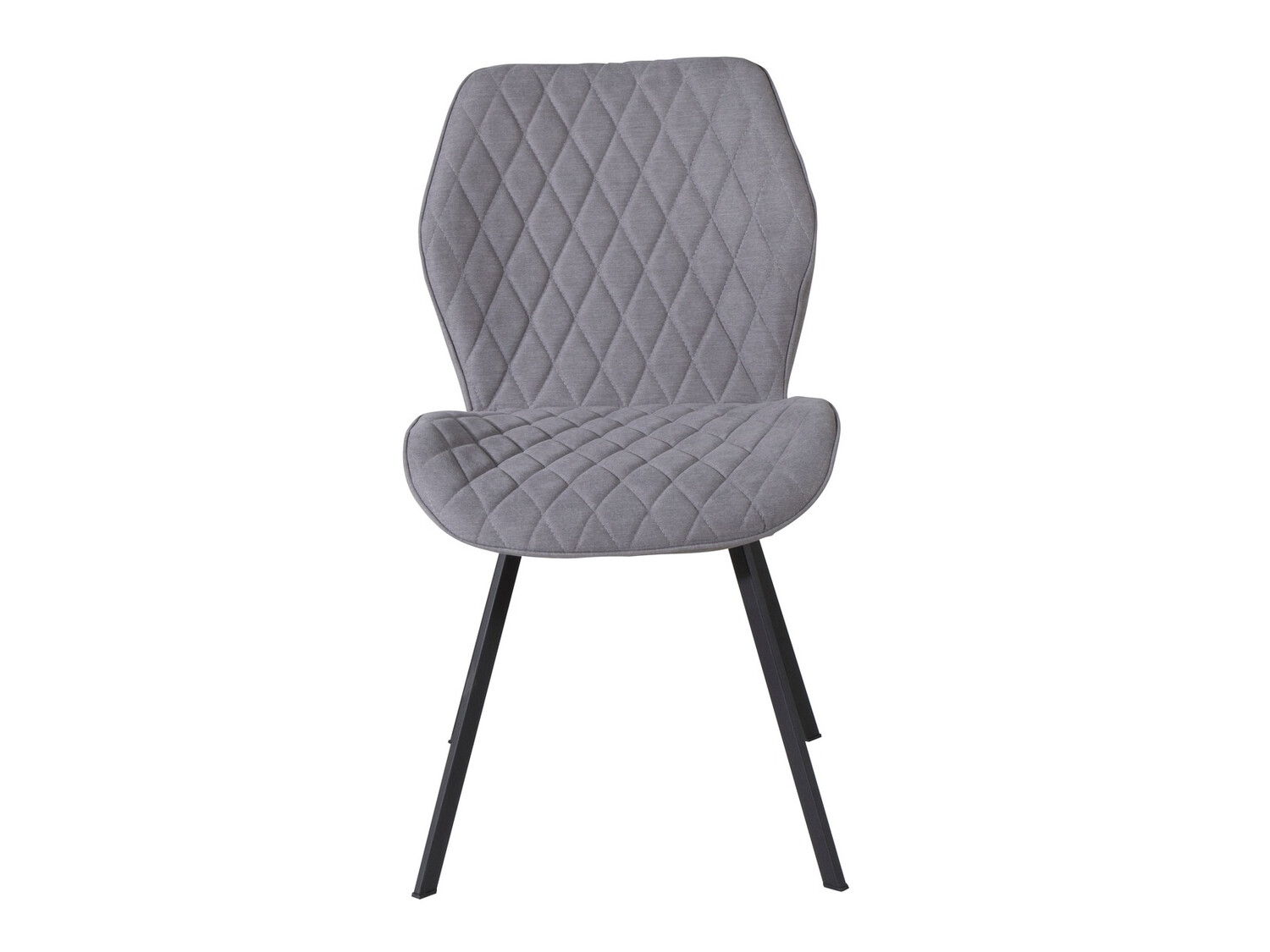 Chaise Dallas 163 (Gris + Noir)