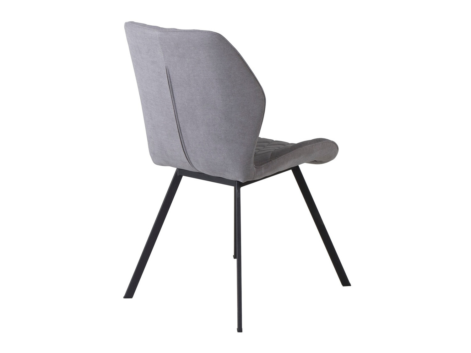 Chaise Dallas 163 (Gris + Noir)