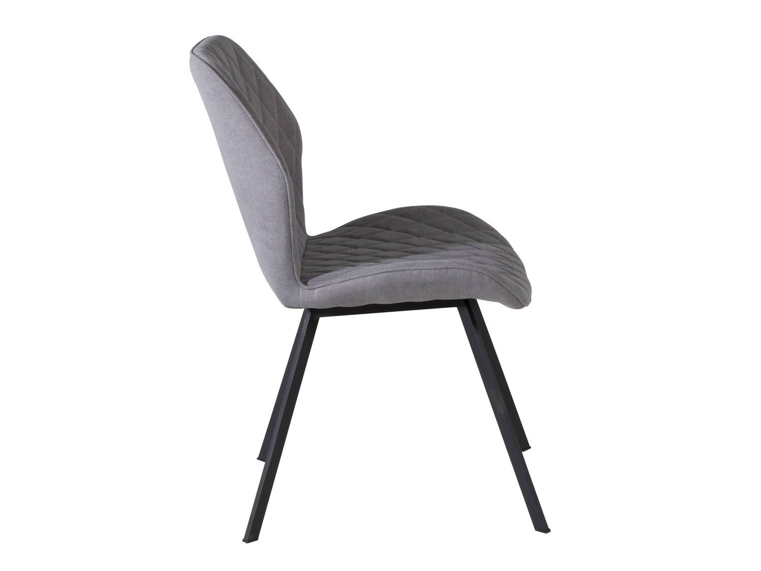 Chaise Dallas 163 (Gris + Noir)