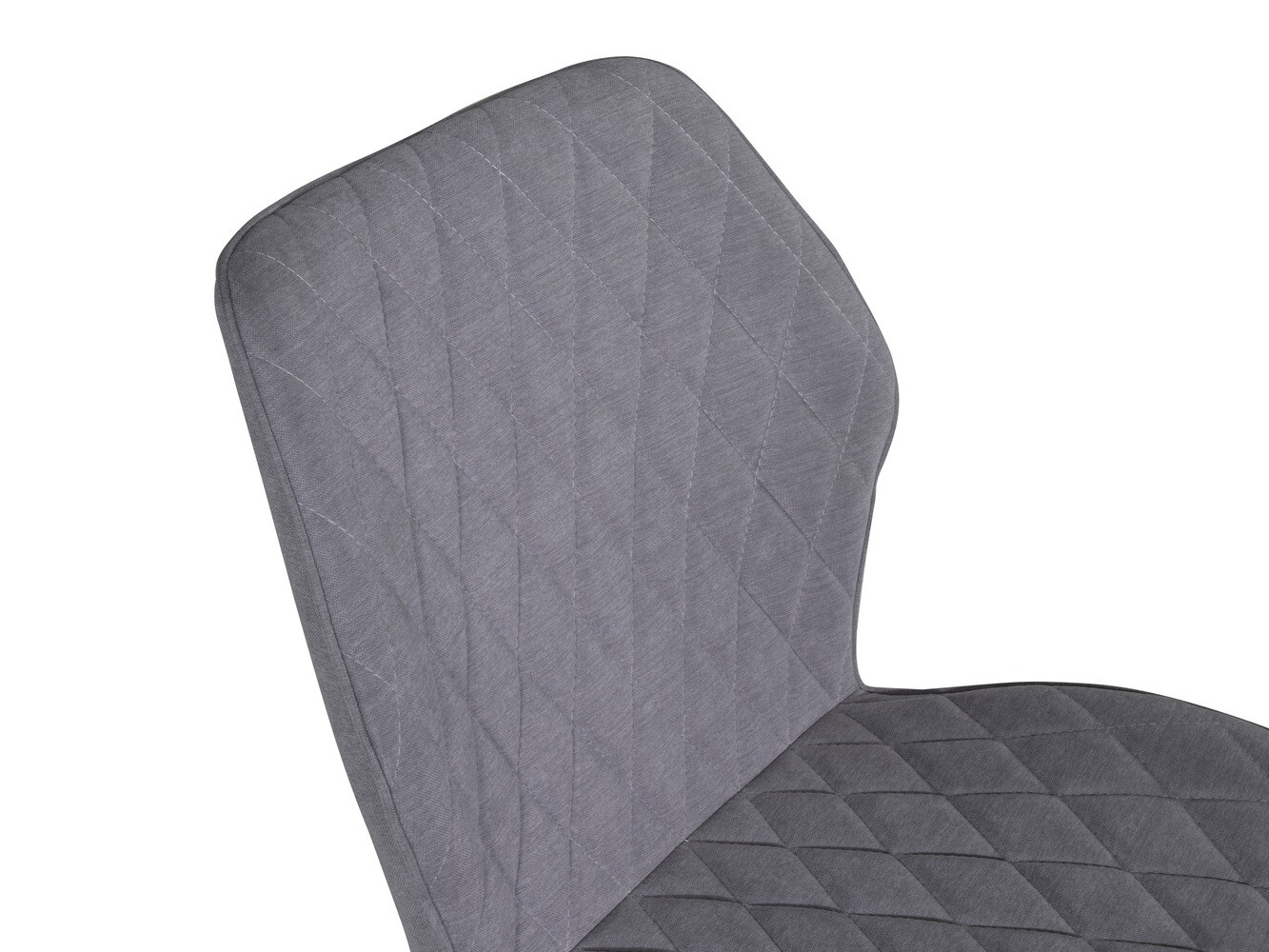 Chaise Dallas 163 (Gris + Noir)