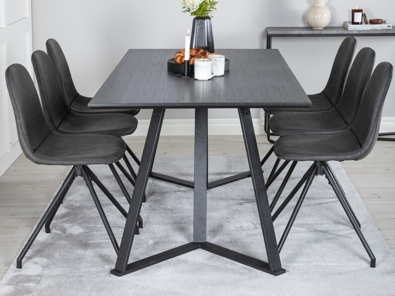 Chaise Dallas 166 (Noir)