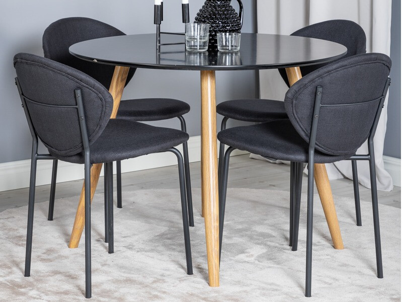 Chaise Dallas 167 (Noir)