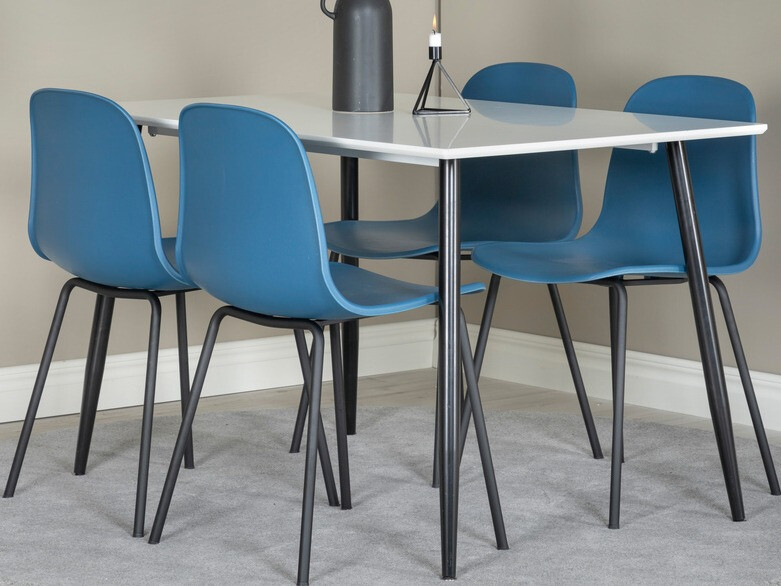 Chaise Dallas 170 (Bleu + Noir)