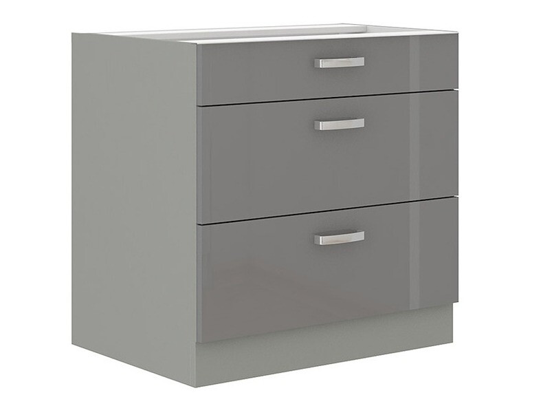 Armoire modulaire avec tiroirs Multi Grey 102
