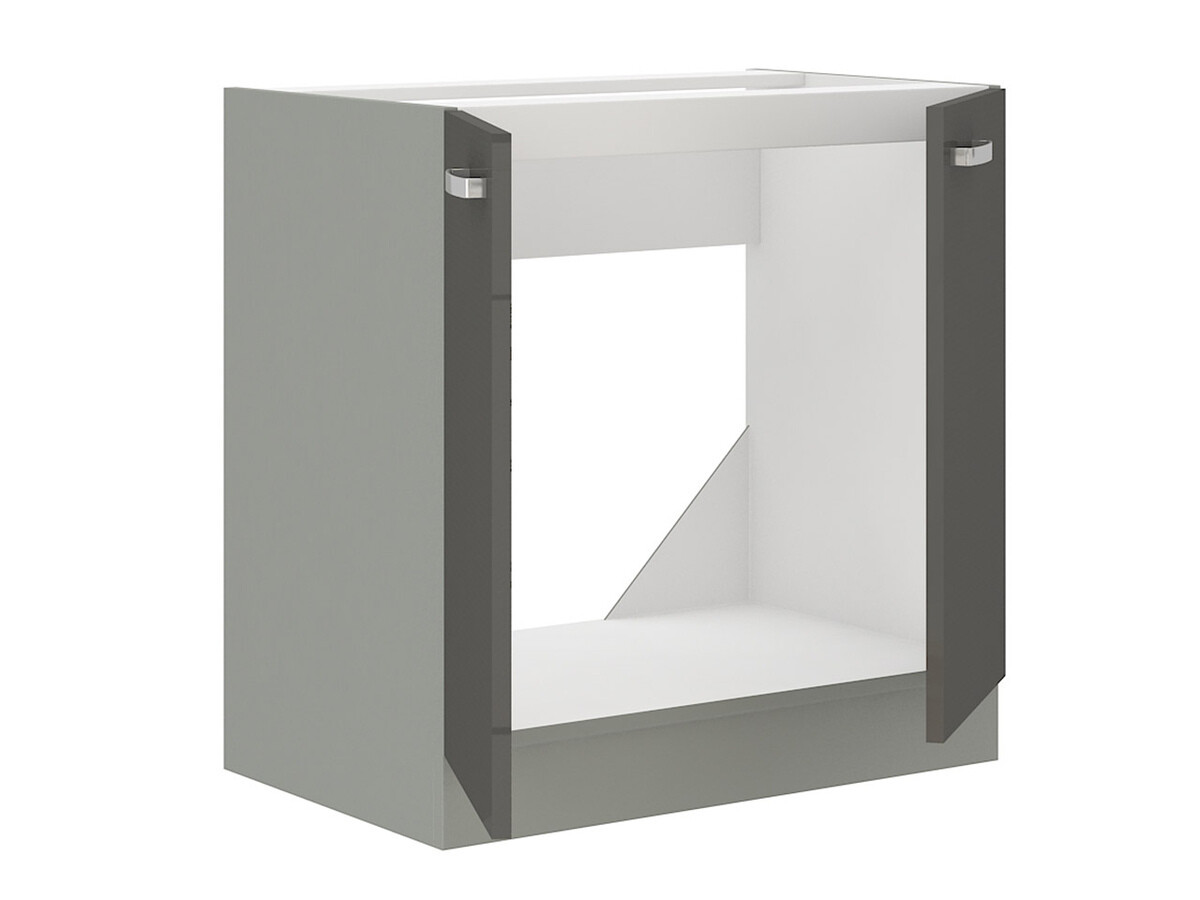 Armoire modulaire pour évier avec portes Multi White 110