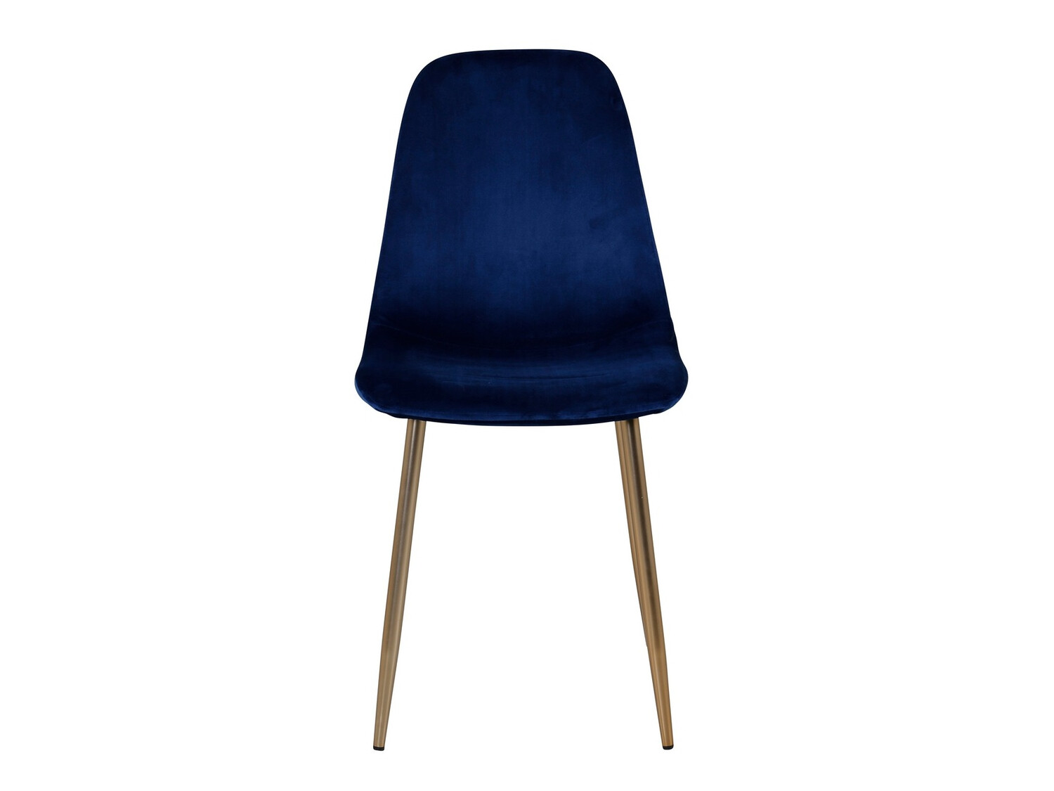 Chaise Dallas 252 (Bleu + Laiton)