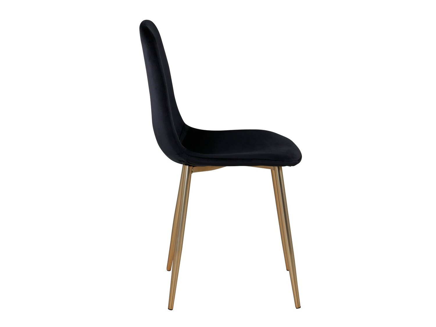 Chaise Dallas 252 (Noir + Laiton)