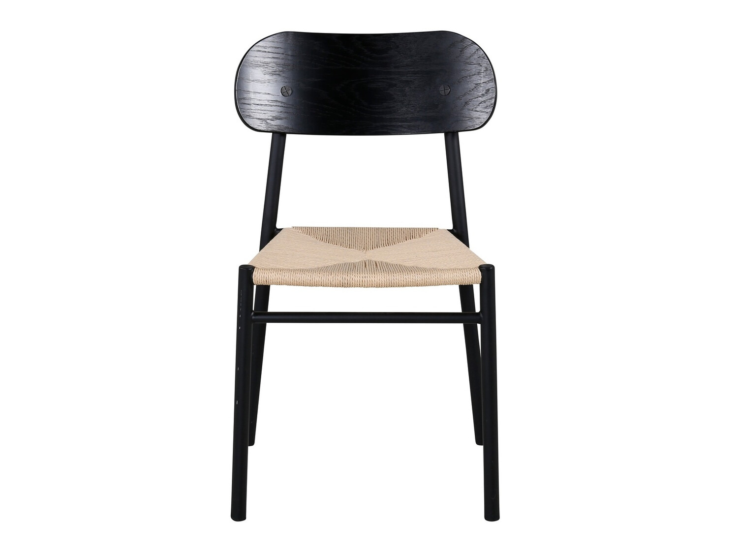 Chaise Dallas 254 (Noir + Brun clair)