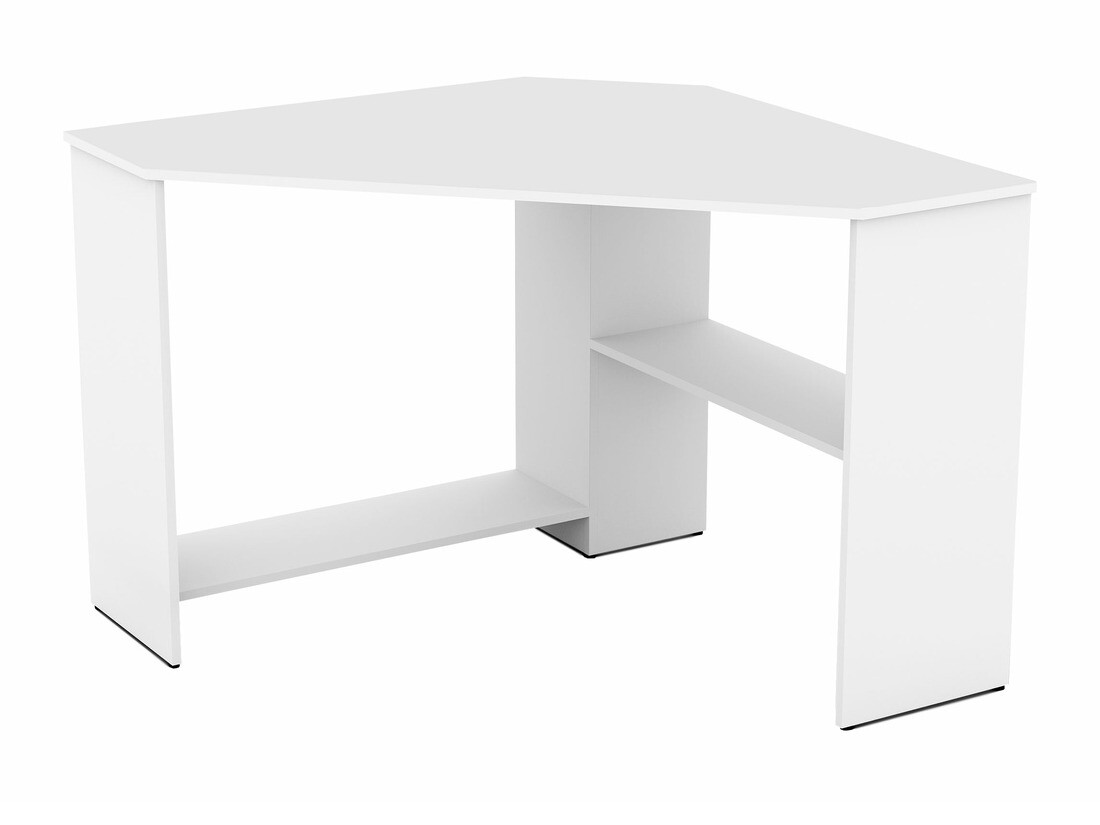 Bureau d'angle Austin 302 (Blanc)