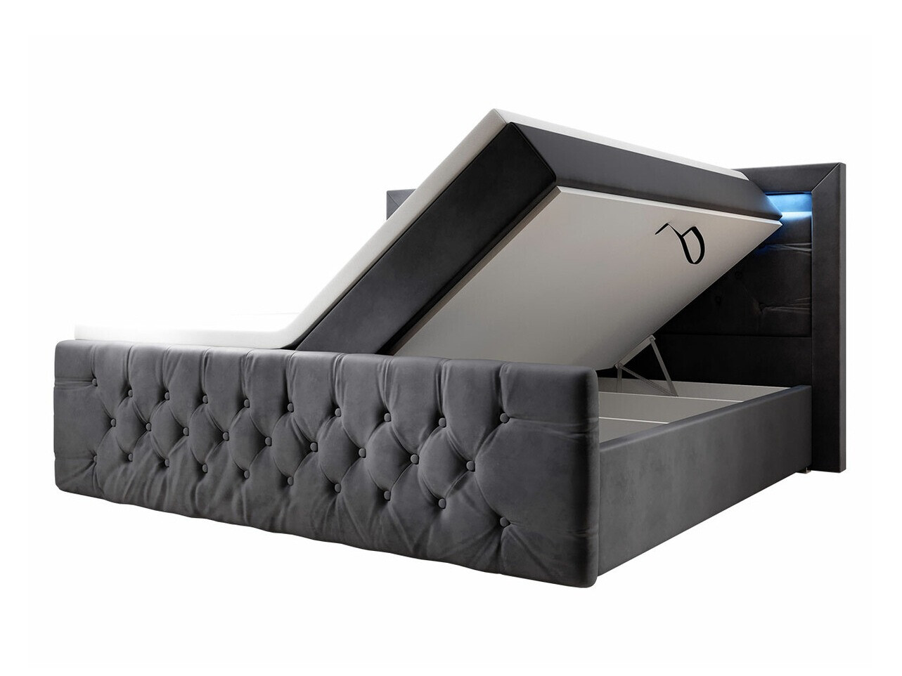 Lit boxspring Aura