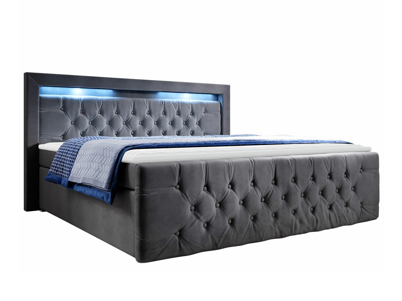 Lit boxspring Nashville 123