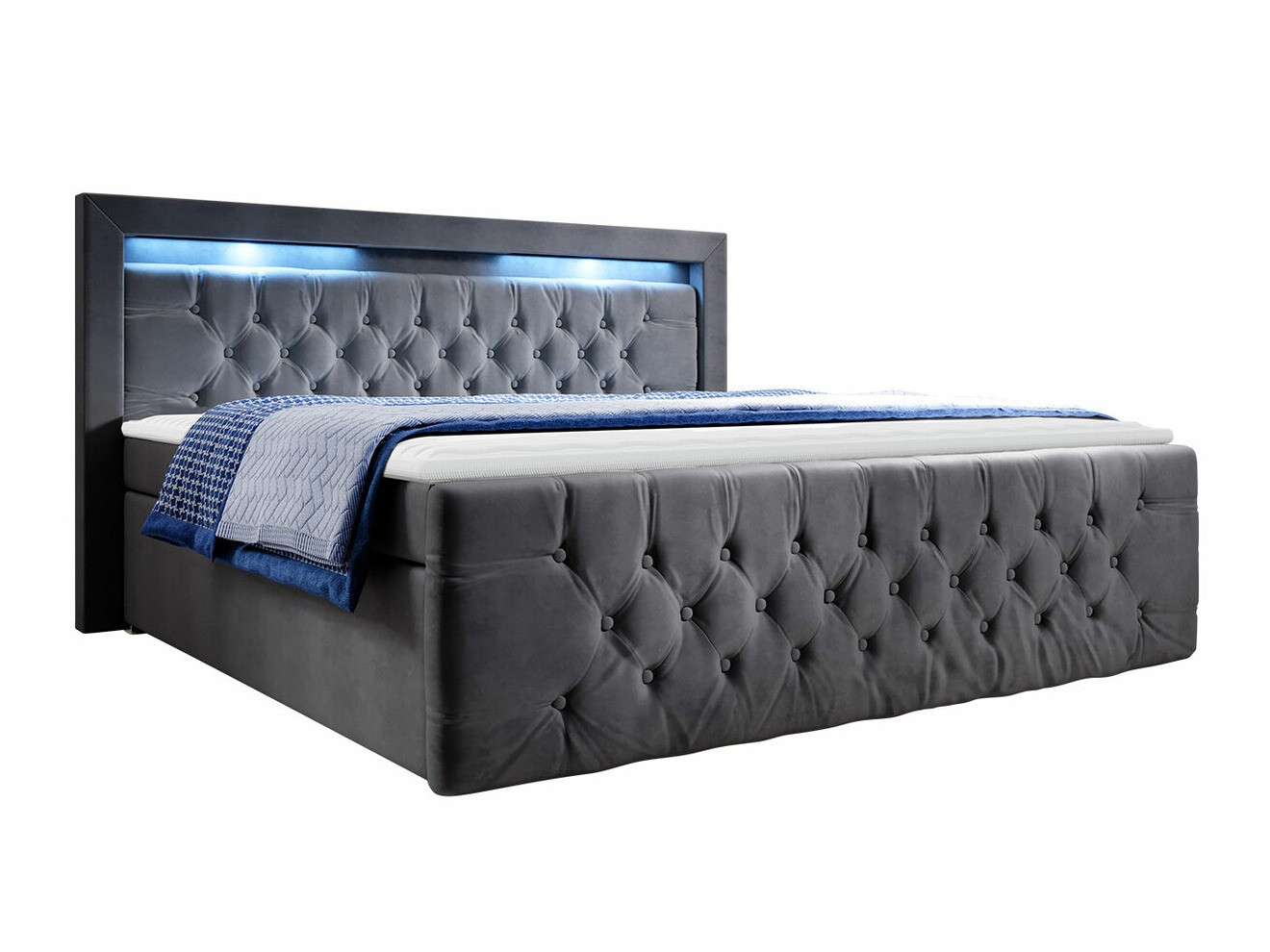 Lit boxspring Nashville 123