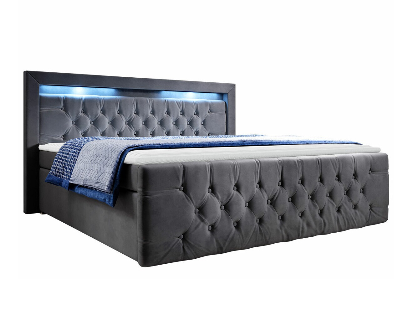 Lit boxspring Nashville 123