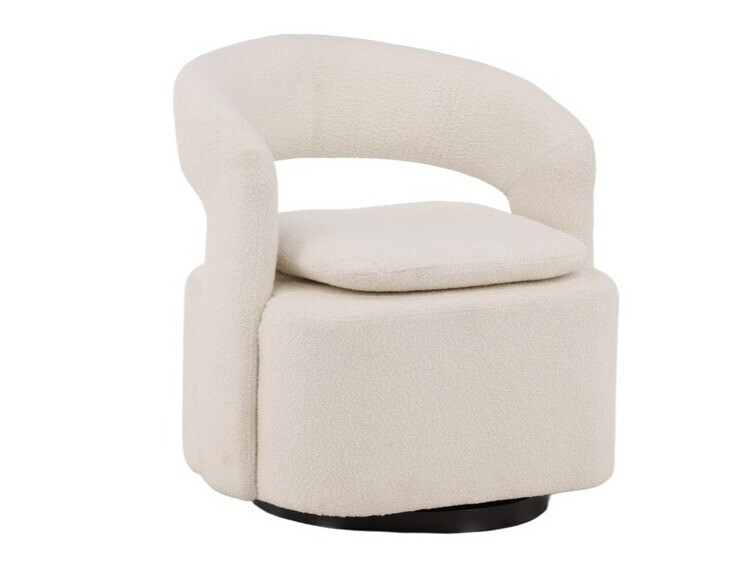 Fauteuil Dallas 3170 (Blanc + Noir)