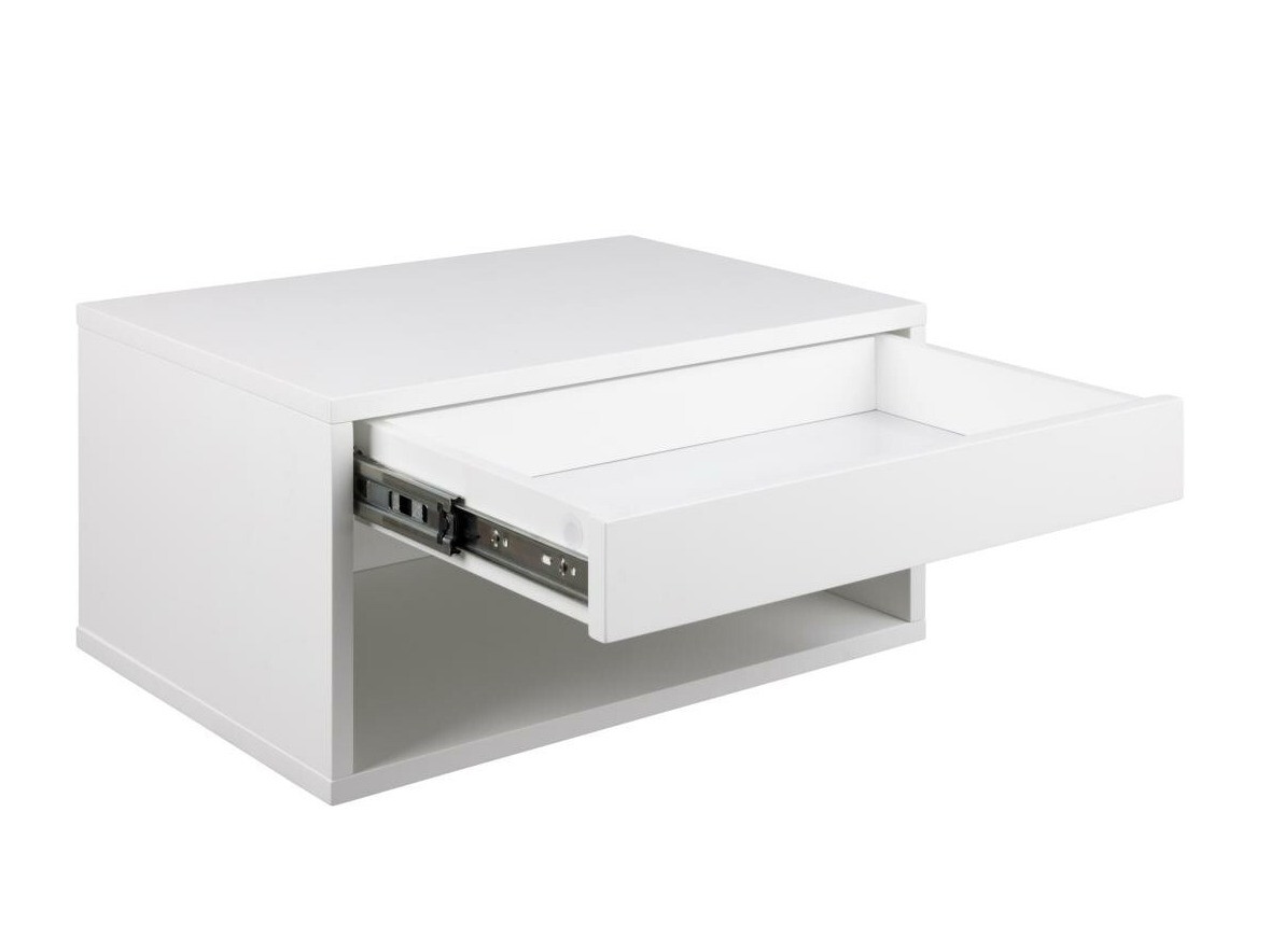 Table de chevet Norsica 600 (Blanc)