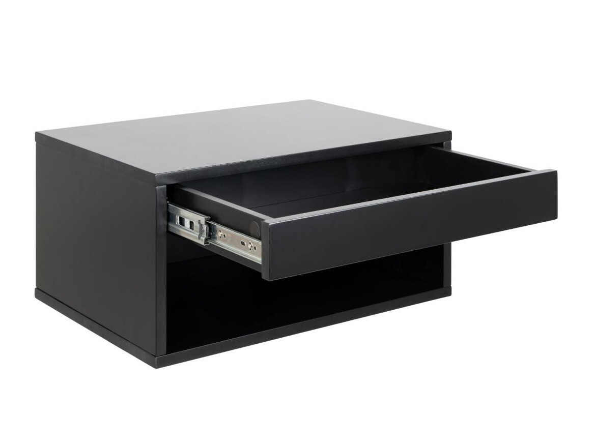 Table de chevet Norsica 600 (Noir)