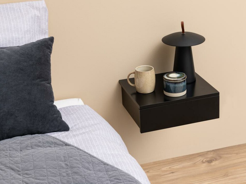 Table de chevet Norsica 601 (Noir)