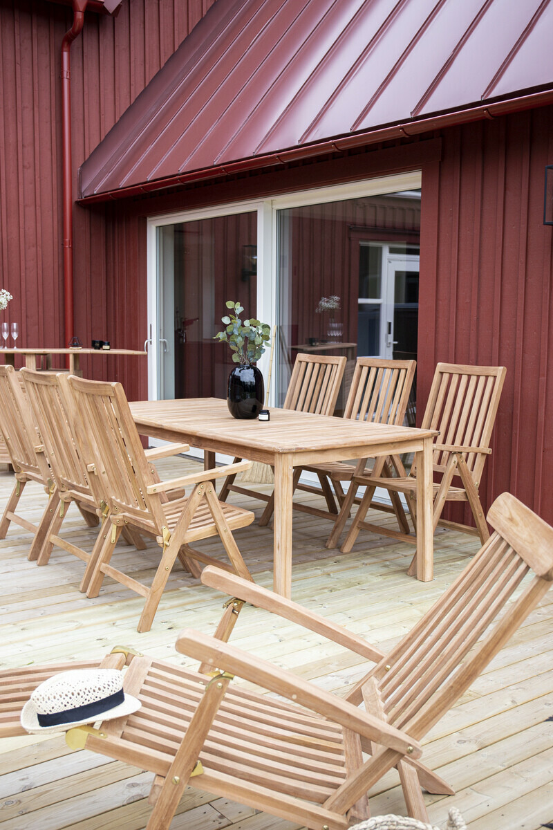Chaise de jardin Nunova 115 (Brun clair)