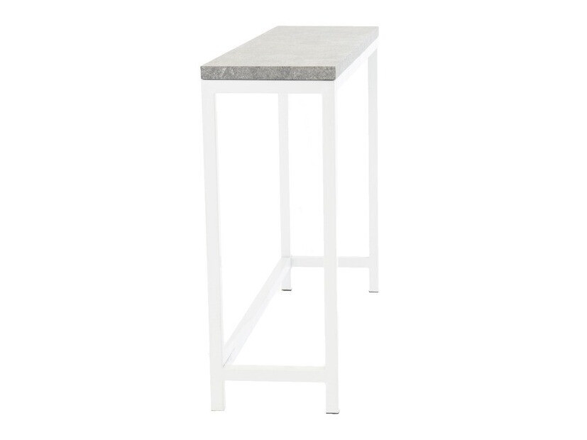 Console Dallas 2468 (Blanc + Béton)