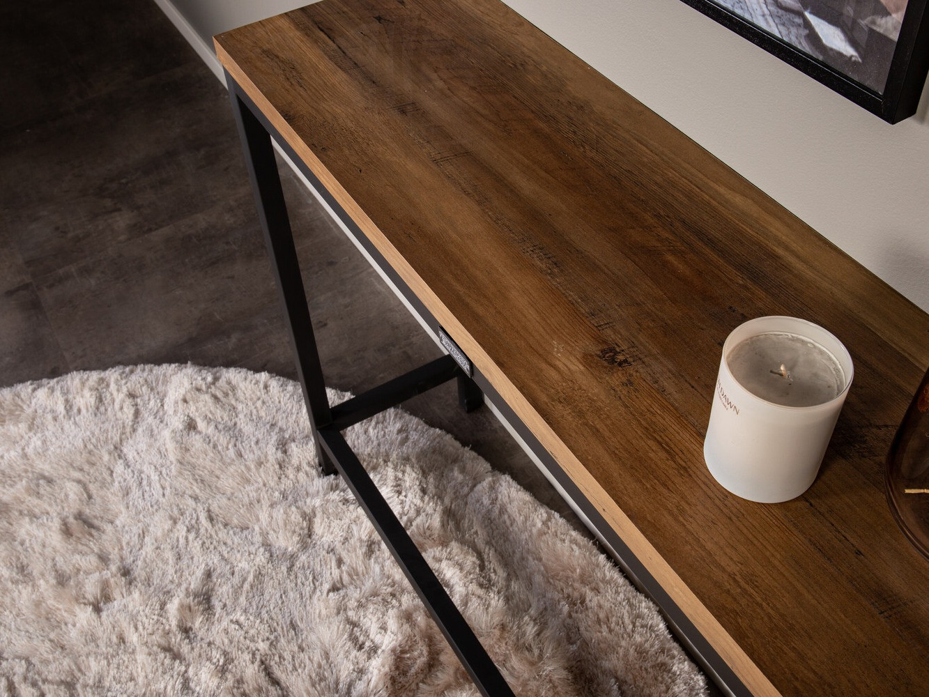 Console Dallas 2468 (Marron + Noir)