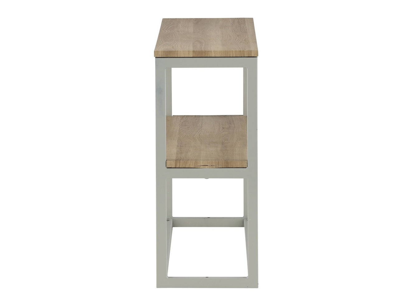 Console Dallas 2521 (Clair bois + Gris)