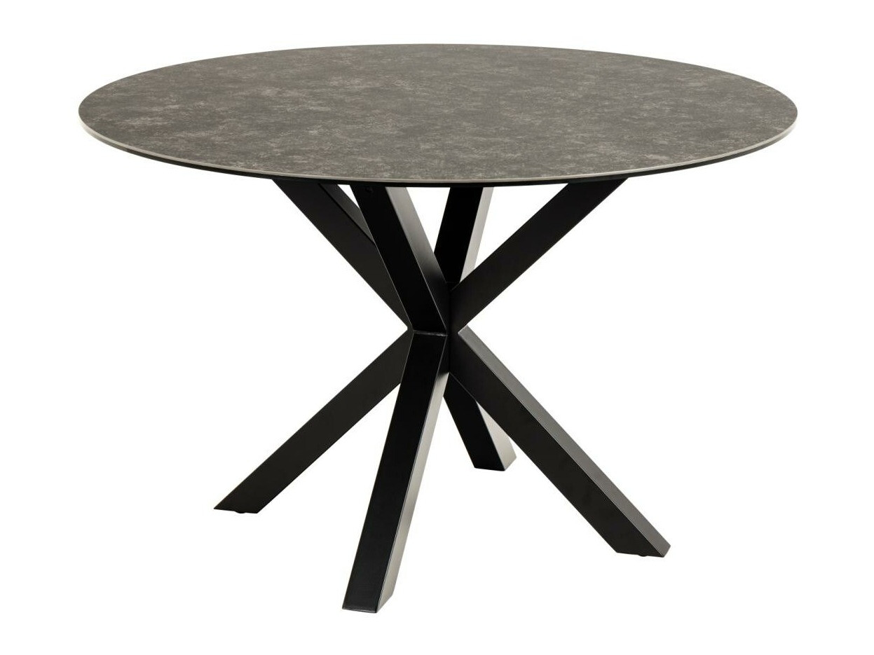 Table Norsica 780 (Noir + Marbre noir)