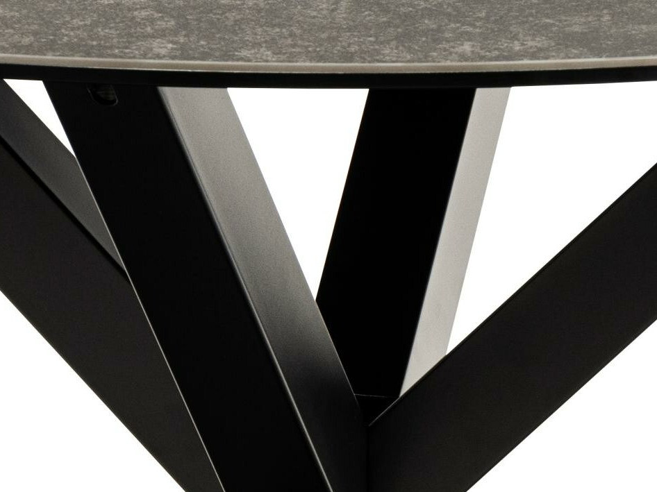 Table Norsica 780 (Noir + Marbre noir)