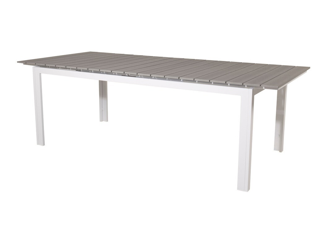 Table de jardin Dallas 668 (Gris + Blanc)