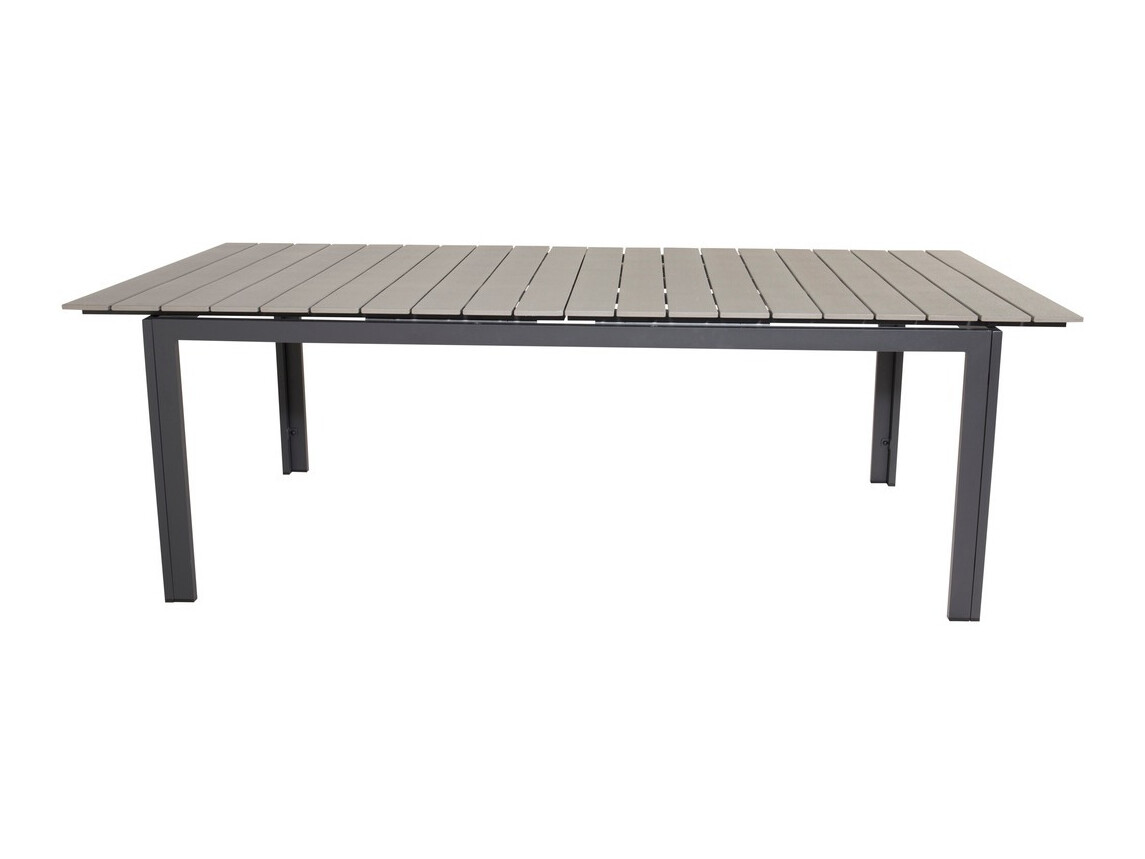 Table de jardin Dallas 668 (Gris + Noir)