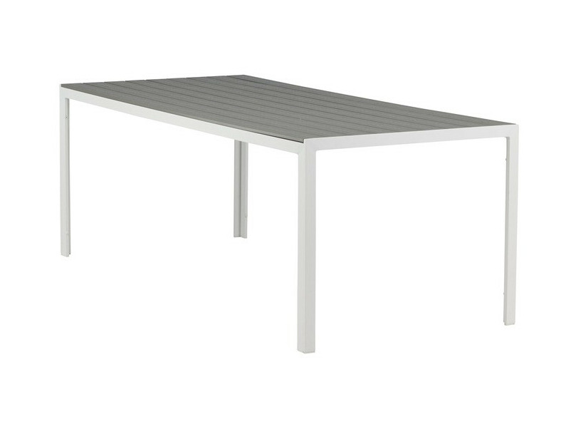 Table de jardin Dallas 906 (Gris + Blanc)