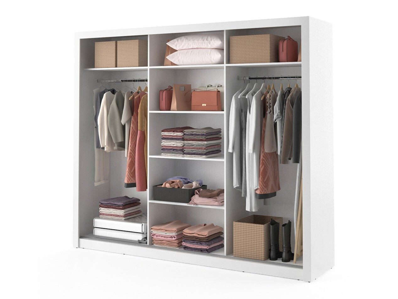 Armoire Fresno 101 (Blanc)