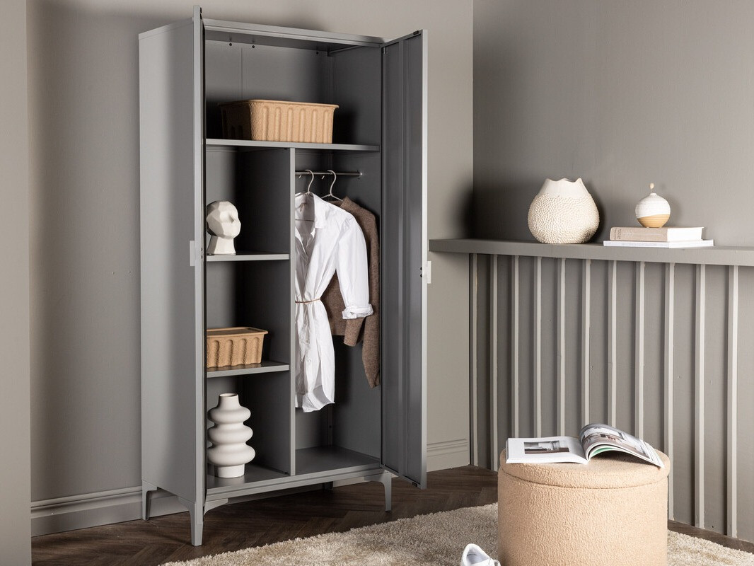 Armoire Romcamu 104 (Gris)